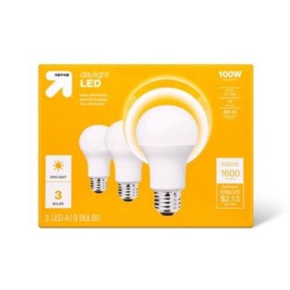 *SOLD*
 LED 100W 3pk Daylight Light Bulbs